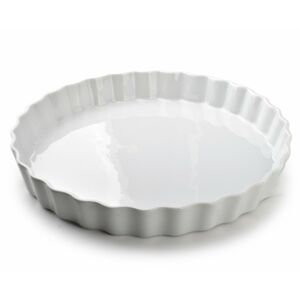 Porcelánová forma na koláče BASIC 32 cm bílá