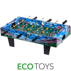 Dřevěný fotbalový stůl 70x36 cm EcoToys 