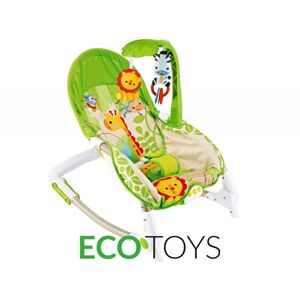 Detské vibračné ležadlo Eco Toys s hudbou