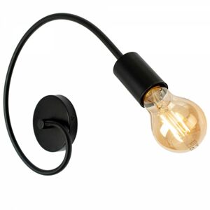 Nástenná lampa APP743-1W čierna