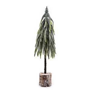 Umělý vánoční stromek Tannen  SANTA LILA 55 cm horská borovice
