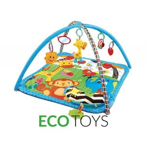 Hrací deka Eco Toys - modrá
