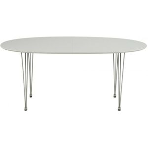Rozkládací stůl Carina 170-270x100 cm bílý