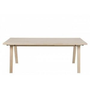 Jedálenský stôl A-Line bielený dub
