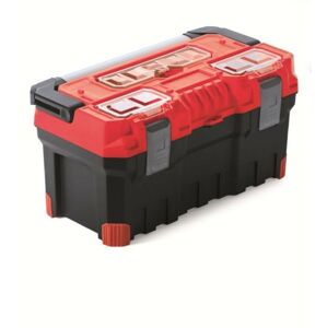 Kufr na nářadí TOPAPP PLUS 55,4x28,6x27,6 cm černo-červený