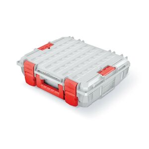 Kufr na nářadí CEBLOCCK PRO 45 x 38 x 13,5 cm šedo-červený