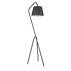 Stojací lampa Pramit I 165 cm černá