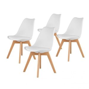 Židle Venica GoodHome bílá - 4 kusy