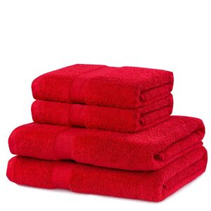 Set červených uterákov DecoKing Niki