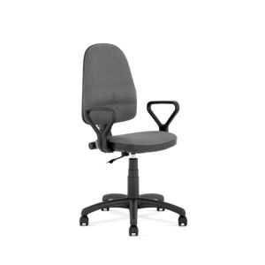 Kancelárska stolička BRAVO sivá/čierna