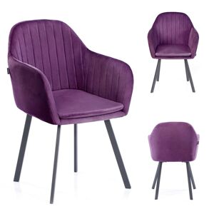 Jídelní židle Trento fialová