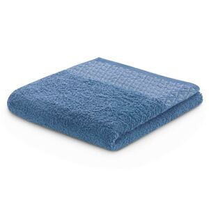 Bavlněný ručník DecoKing Andrea modrý