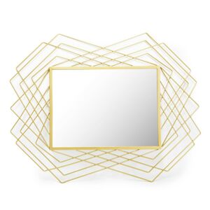 Nástěnné zrcadlo Pando zlaté
