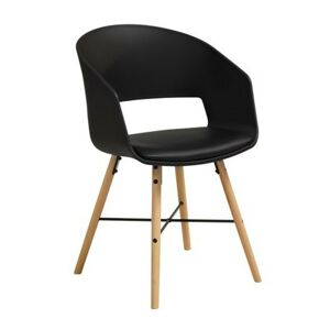 Designová stolička Lena čierna