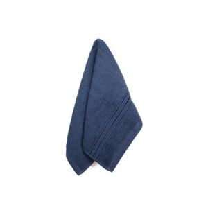Bavlněný ručník Rondo 30x50 cm tmavě modrý
