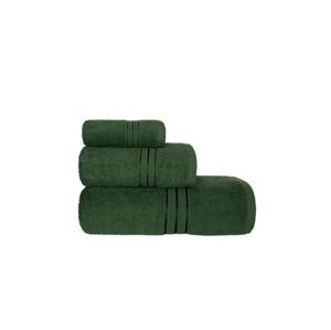Bavlněný ručník Rondo 70x140 cm zelený