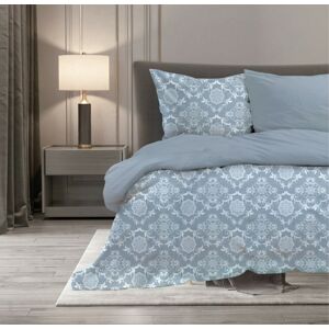 Bavlnená posteľná bielizeň Elegant 007-B 220x200 sivá