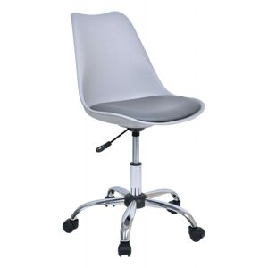 Kancelárska stolička Elmo – sivá