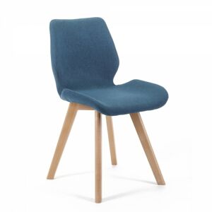 Sada 4 čalouněných židlí SJ.0159 modrá