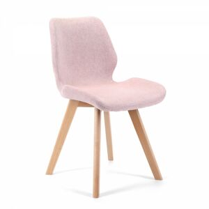 Sada 4 čalouněných židlí SJ.0159 růžová