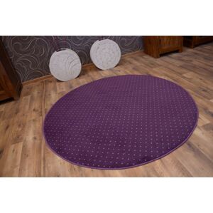 Okrúhly koberec AKTUA Breny fialový