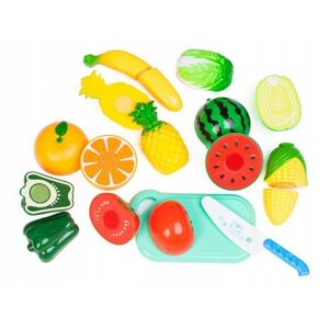 Plastová sada ovoce+zelenina+deska+nůž