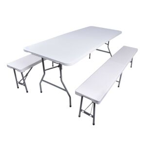 Cateringový stôl + 2 lavice