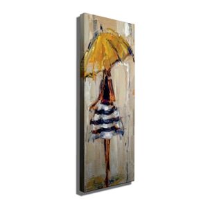 Obraz na plátně Rain ballet PC082 30x80 cm