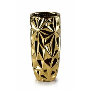 Keramická váza LORELAI 24 cm zlatá