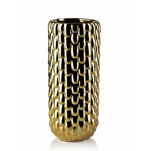 Keramická váza DEAN 25 cm zlatá