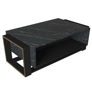 Konferenční stolek Bianco černý mramor
