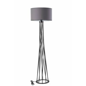 Stojací lampa Havin II 170 cm tmavě šedá