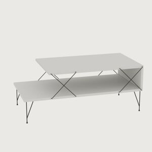 Konferenční stolek Loire 100 cm bílý