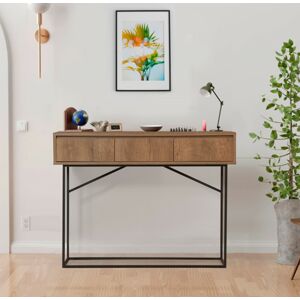 Konzolový stolek Mia 120 cm hnědý
