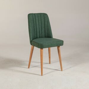 Jídelní židle VINA tmavě zelená/atlantic