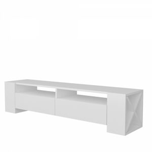 TV stolek Sosruko 155 cm bílý