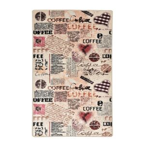 Koberec Coffee 80x200 cm béžový/ružový