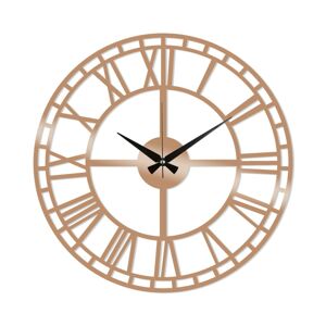 Dekorativní nástěnné hodiny Pulos 48 cm měděné