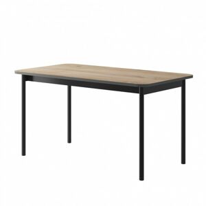 Jedálenský stôl Loft 140x80 cm jackson/čierny