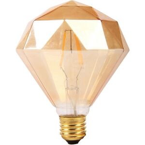 Žiarovka LED teplá - dekoratívny tvar diamantu