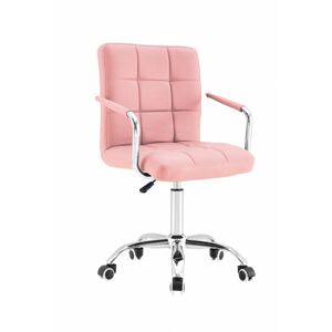 Otočná židle AMELIA růžová