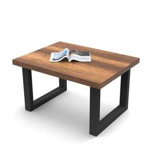 Konferenční stolek MN02 - BA 80 cm hnědý/antracit