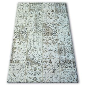 Kusový koberec Deniz Kerile sivý