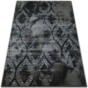 Kusový koberec VOGUE 093 čierny / hnedý