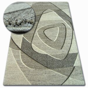 Kusový koberec SHADOW 8594 krémový / tmavo béžový