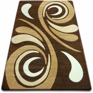Kusový koberec FOCUS - 8695 vlny / hnědý