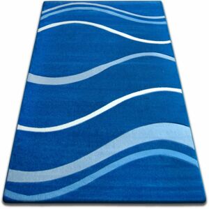 Kusový koberec FOCUS - 8732 mořské vlny / modrý 