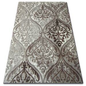 Kusový koberec FLORYA Zaxia béžovo-hnedý