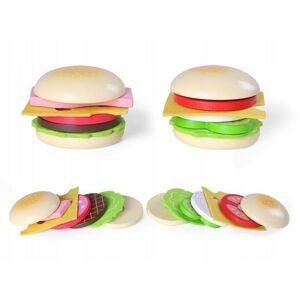 Drevený hamburger pre deti