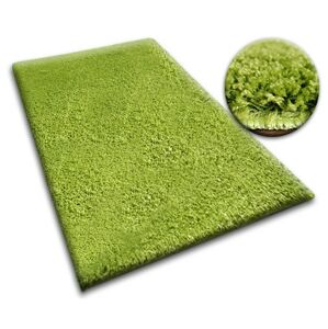 Kusový koberec SHAGGY Izebelie 5 cm zelený
